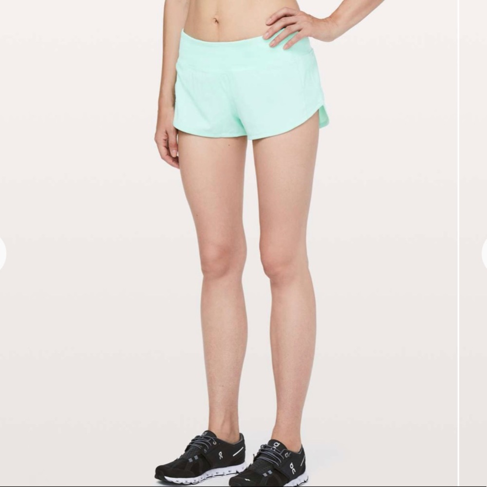 Lululemon Hotty Hot Shorts Toothpaste